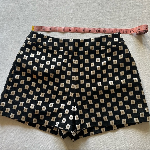 Sass & Bide “Strike A Pose” Black/Metallic Gold Shorts with pockets US Size 4 - Picture 8 of 15
